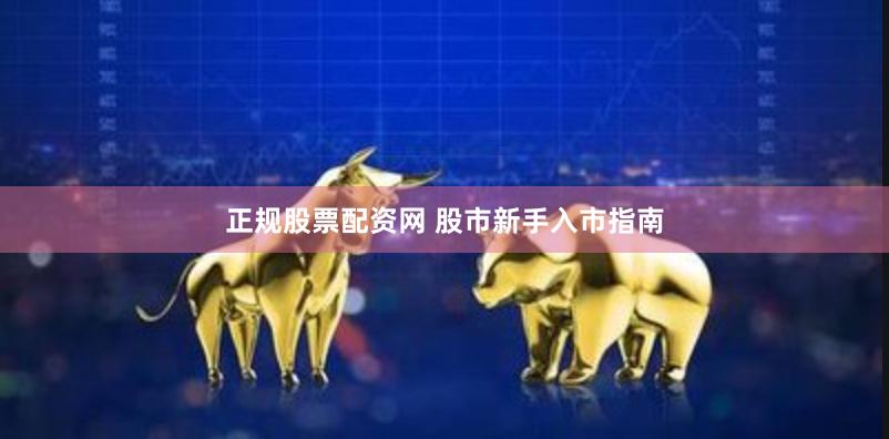 正规股票配资网 股市新手入市指南
